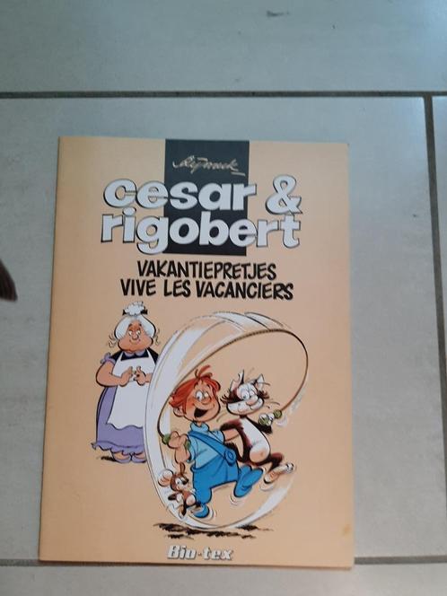 Cesar en Rigobert: Vakantiepretjes, Vive les vacanciers, Boeken, Stripverhalen, Zo goed als nieuw, Eén stripboek, Ophalen of Verzenden
