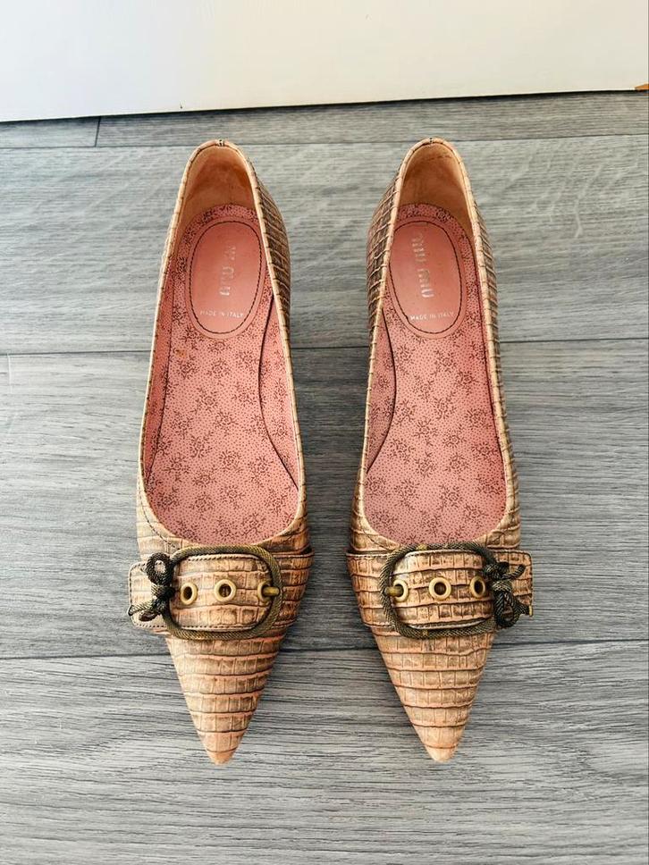 Chaussures à talon Miu Miu, Kleding | Dames, Schoenen, Zo goed als nieuw, Pumps, Roze, Ophalen of Verzenden