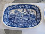 ancien plats bleu Villeroy 1 soupière signée Villeroys Boch, Enlèvement ou Envoi