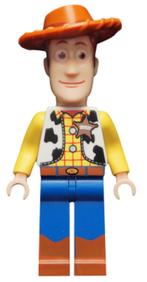 Lego figuur toy003 Woody Toy Story, Kinderen en Baby's, Ophalen of Verzenden, Zo goed als nieuw, Losse stenen, Lego