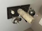 Luster met houten frame, Huis en Inrichting, Ophalen, Zo goed als nieuw, Hout