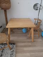 houten tafel en stoeltjes, Kinderen en Baby's, Ophalen, Gebruikt
