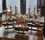 3 voiliers à vendre plaque LA FRANCE, Hobby en Vrije tijd, Modelbouw | Boten en Schepen, Ophalen