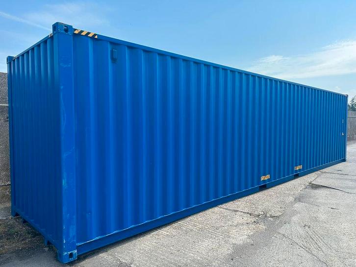 ZEECONTAINERS 40 IN GOEDE STAAT, Doe-het-zelf en Bouw, Bouwketen en Schaftketen, Zo goed als nieuw, Ophalen of Verzenden