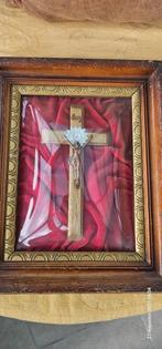 Kader met Jezus antiek., Ophalen of Verzenden