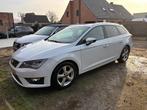 Seat leon ST FR benzine DSG + nieuwe motor, Auto's, Leon, Wit, Leder, 1395 cc