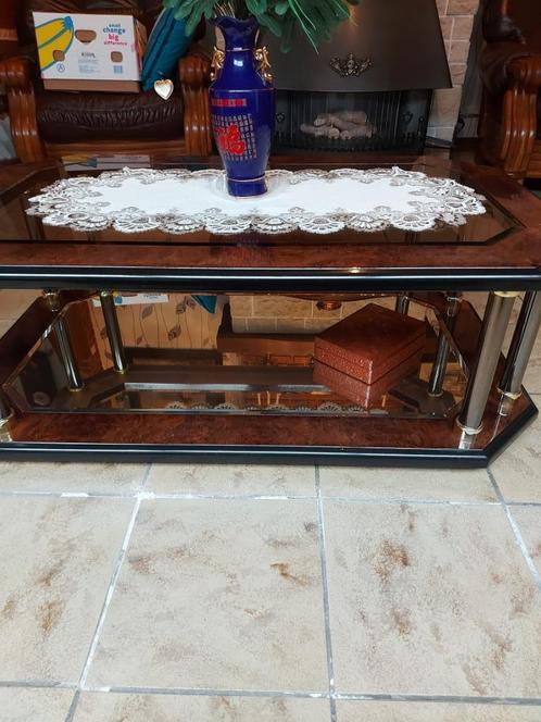 koffietafel, Huis en Inrichting, Tafels | Salontafels, Nieuw, 50 tot 75 cm, 50 tot 100 cm, 100 tot 150 cm, Rechthoekig, Overige houtsoorten
