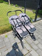 Tweelingbuggy., Ophalen