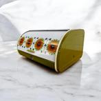 Vintage seventies brooddoos / blikken opbergdoos, Ophalen of Verzenden