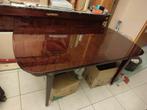 Mahoniehouten eettafel en stoelen. Bezorging mogelijk., Ophalen, Zo goed als nieuw, Vijf personen of meer, Rechthoekig