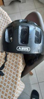 Abus helm met oplaadbaar licht achteraan, Ophalen of Verzenden, Zo goed als nieuw
