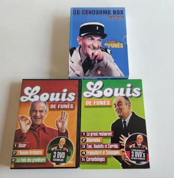 DVD boxen Louis de Funes beschikbaar voor biedingen