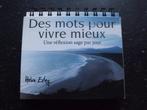 calendrier perpétuel : Des mots pour vivre mieux, Divers, Calendriers, Enlèvement ou Envoi, Calendrier quotidien, Comme neuf