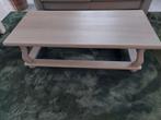 Salontafel eiken beige/grijs, Huis en Inrichting, Tafels | Salontafels, Ophalen, Zo goed als nieuw
