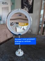 Nieuw!! Verlichtende en vergrotende spiegel op zuignap, Ophalen of Verzenden