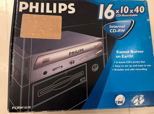 PHILIPS 16x10x40 CD-RW-schrijver (PCRW1610) /originele doos, Computers en Software, Overige Computers en Software, Ophalen