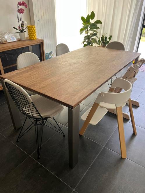 Tafel & Dressoir - merk Henders & Hazel, Huis en Inrichting, Tafels | Eettafels, Gebruikt, 50 tot 100 cm, 150 tot 200 cm, Vijf personen of meer