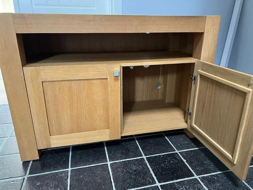 TV-meubel eik 111cm x 50cm x 76cm, Huis en Inrichting, Kasten |Televisiemeubels, Gebruikt, Minder dan 100 cm, 100 tot 150 cm, 25 tot 50 cm