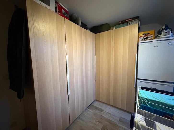 Kleerkast, Huis en Inrichting, Kasten | Kleerkasten, Zo goed als nieuw, 200 cm of meer, 200 cm of meer, 75 cm of meer, Met deur(en)