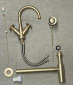 Robinet Bonde Siphon en Or matt, Enlèvement, Comme neuf, Robinet