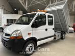 Renault Master 1ste Eig. | Kipper | Dubbele Cabine | 2T Trek, Te koop, 100 pk, Gebruikt, Stof