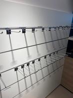 30 stuks Dubbele haak - T stang chroom 20cm, Ophalen of Verzenden