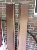 Oud eikenhouten gebeitste eikenhouten planken lengte 1,96 m, Ophalen, Minder dan 25 mm, Eiken, Zo goed als nieuw