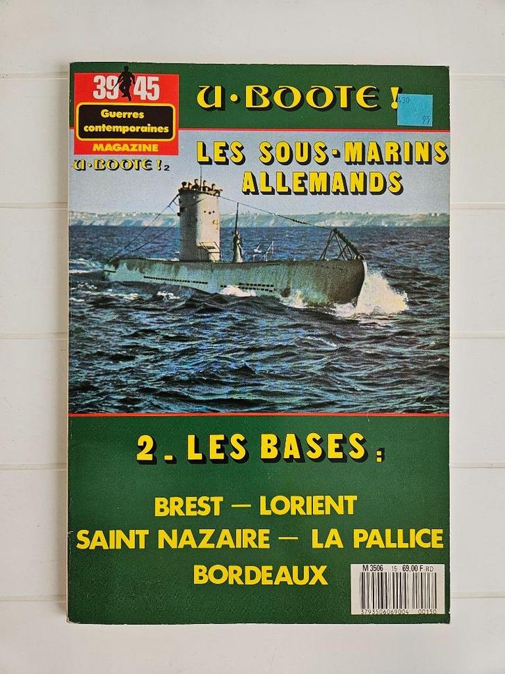 U-boten: Duitse onderzeeërs - Deel 2 De basis, Boeken, Oorlog en Militair, Gelezen, Tweede Wereldoorlog, Ophalen of Verzenden