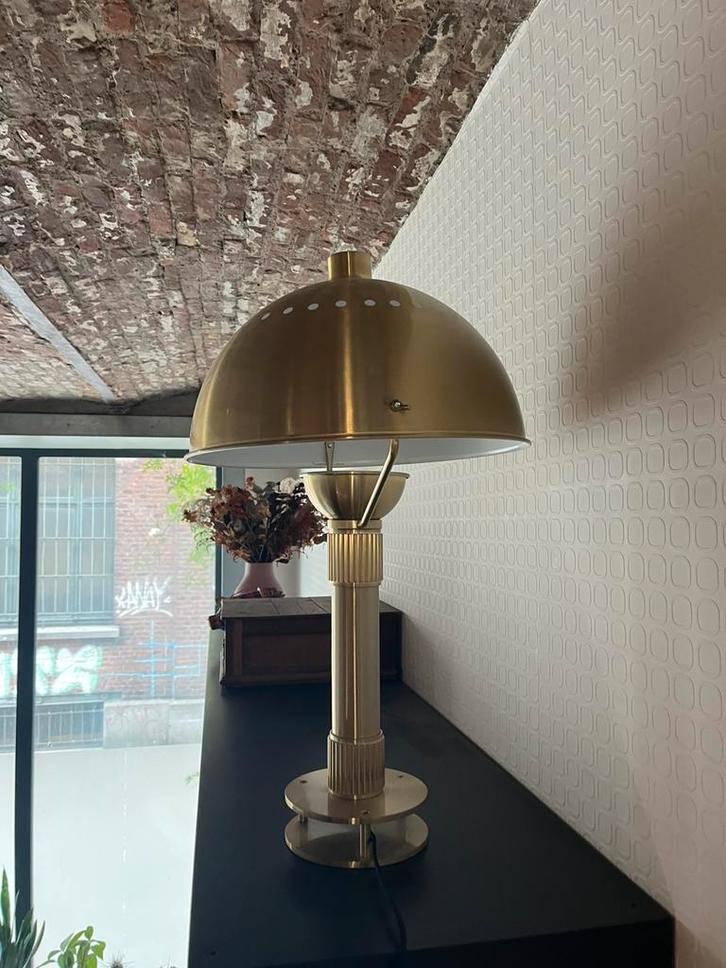 Lampe Elysée Marc Held Edition limitée Or reedition monoprix, Huis en Inrichting, Lampen | Tafellampen, Zo goed als nieuw, Ophalen