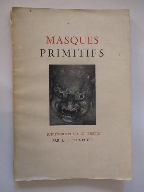 Masques primitifs, Livres, Art & Culture | Arts plastiques, Utilisé, Enlèvement ou Envoi