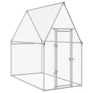 metalen kooi nog in pakket 200 x 100 x 190 cm beschikbaar voor biedingen