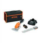 STIHL ACCU struikschaar, grasschaar, telescopisch, buxus, Tuin en Terras, Heggenscharen, Ophalen of Verzenden, Zo goed als nieuw