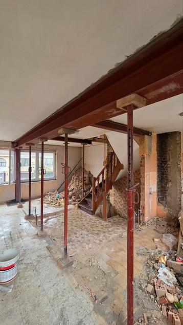Poutrel plaatsen werken met 22jaar ervaring 0466 49 87 53  beschikbaar voor biedingen
