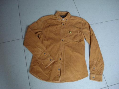Lyle & Scott velours hemd, heren/jongens. mt S, Kleding | Heren, Overhemden, Gedragen, Ophalen of Verzenden