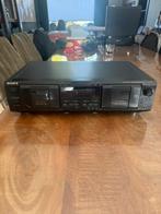 Sony TC-WE435 dubbel cassettedeck autoreverse, Ophalen of Verzenden, Dubbel, Sony