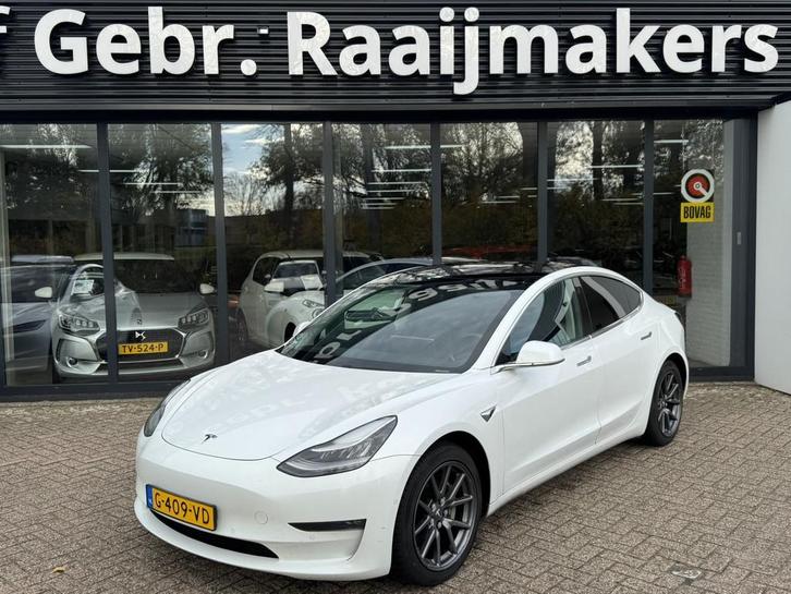 Tesla Model 3 Long Range AWD 75 kWh*86%SOH*AHK* (bj 2019), Auto's, Tesla, Bedrijf, Te koop, Model 3, 4x4, ABS, Adaptive Cruise Control