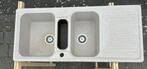 Evier cuisine, Maison & Meubles, 25 à 50 cm, Beige, Moins de 100 cm, Comme neuf