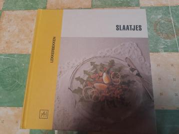 vintage kookboek van artis historia "slaatjes" 