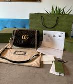 Gucci tas Gucci Marmont handtas origineel bon, Handtassen en Accessoires, Tassen | Damestassen, Handtas, Ophalen of Verzenden