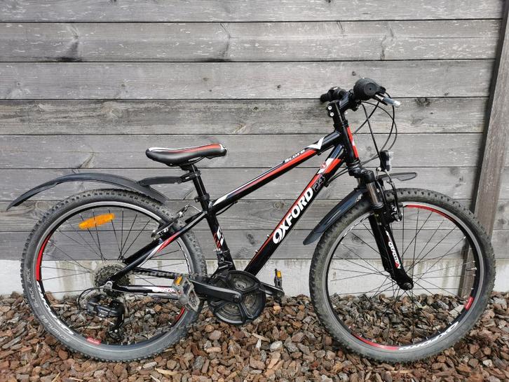 MTB jongensfiets Oxford 24 inch, Fietsen en Brommers, Fietsen | Jongens, Zo goed als nieuw, 24 inch, Handrem, Versnellingen, Ophalen of Verzenden