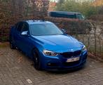 BMW 330i F30, Auto's, Achterwielaandrijving, Blauw, Leder, 5 deurs