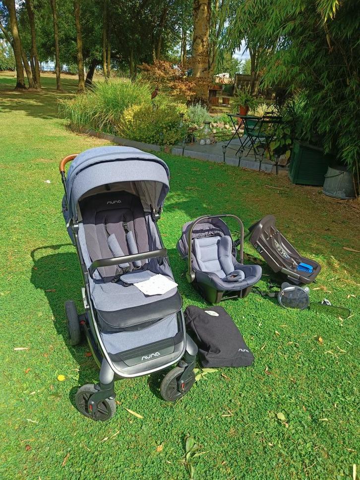 POUSSETTE NUNA TAVO + SIEGE AUTO PIPA, Enfants & Bébés, Poussettes & Combinaisons, Utilisé, Poussette combi, Autres marques, Enlèvement