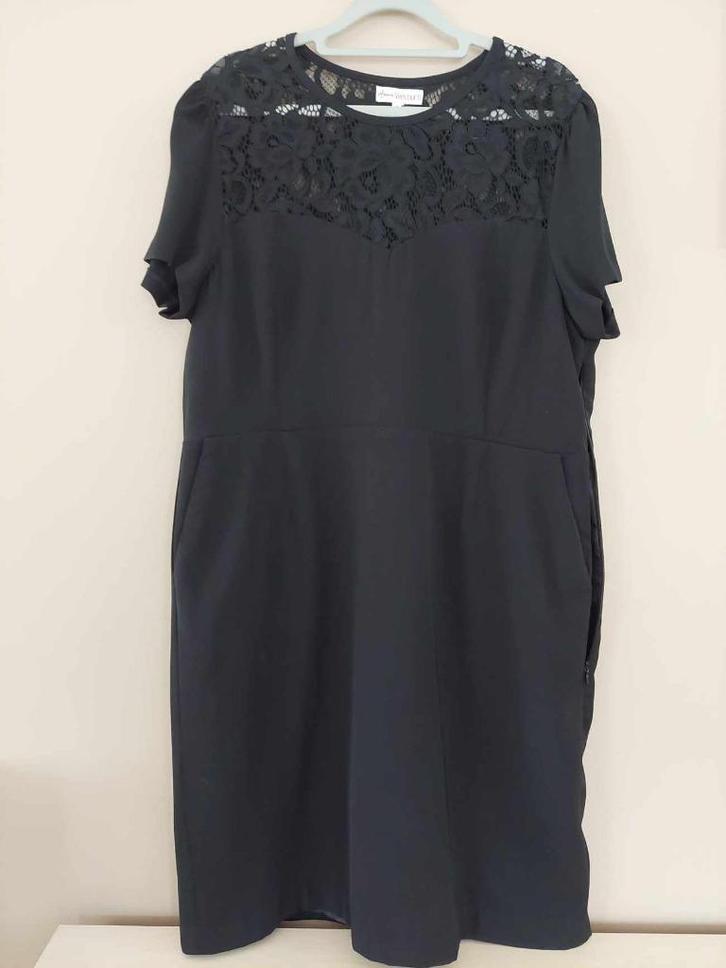 Zwart kleedje, Kleding | Dames, Jurken, Nieuw, Maat 42/44 (L), Zwart, Knielengte, Ophalen of Verzenden