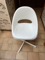 Bureau stoel, Huis en Inrichting, Ophalen, Zo goed als nieuw, Wit