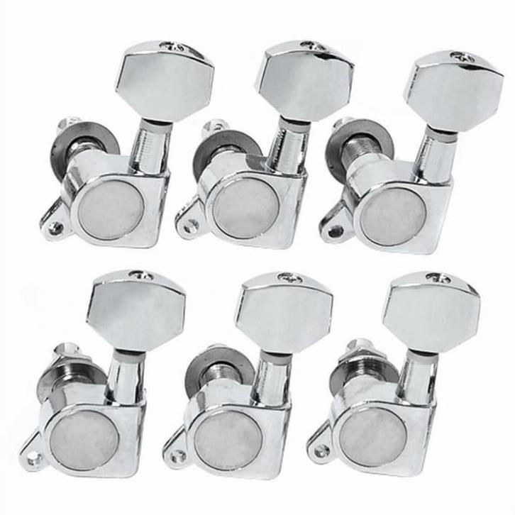 Boston 72-CR stemmechanieken (set van 6) voor Strat / Tele, Muziek en Instrumenten, Instrumenten | Onderdelen, Nieuw, Elektrische gitaar