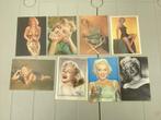 8 kaarten prenten filmsterren Marilyn Monroe, Gebruikt, Ophalen of Verzenden