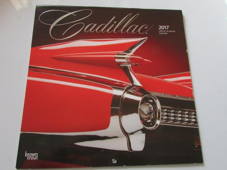 CADILLAC, CALENDRIER 2017, Divers, Calendriers, Comme neuf, Calendrier mensuel, Enlèvement ou Envoi