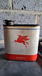 Mobil oil  blik, Verzamelen, Ophalen of Verzenden