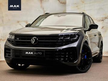 Volkswagen Touareg R V6 eHybrid 4Motion, pano, tr.haak, Dyna, Autos, Argent ou Gris, Entreprise, Noir, Automatique