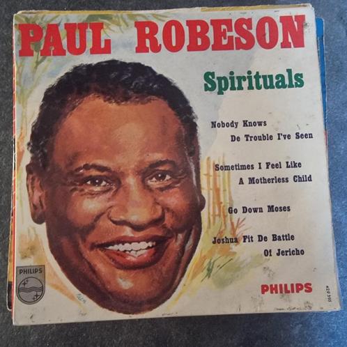 EP Paul Robeson - Spirituals, CD & DVD, Vinyles Singles, Utilisé, EP, Religion et Gospel, 7 pouces, Enlèvement ou Envoi